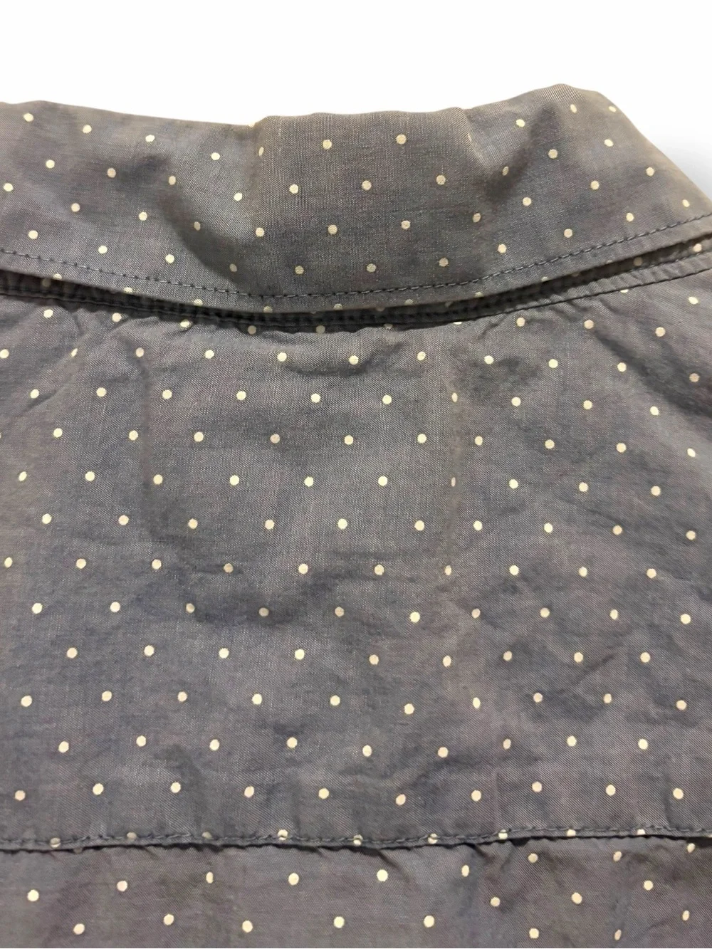 Denim & Flower Ricky Singh Light Blue Polka Dot Button Down Shirt Men’s XL Slim